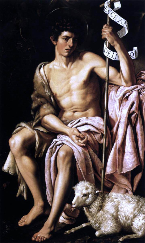  Bartolome Gonzalez Y Serrano St John the Baptist - Art Print