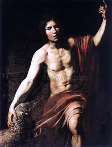  Valentin De boulogne St John the Baptist - Art Print