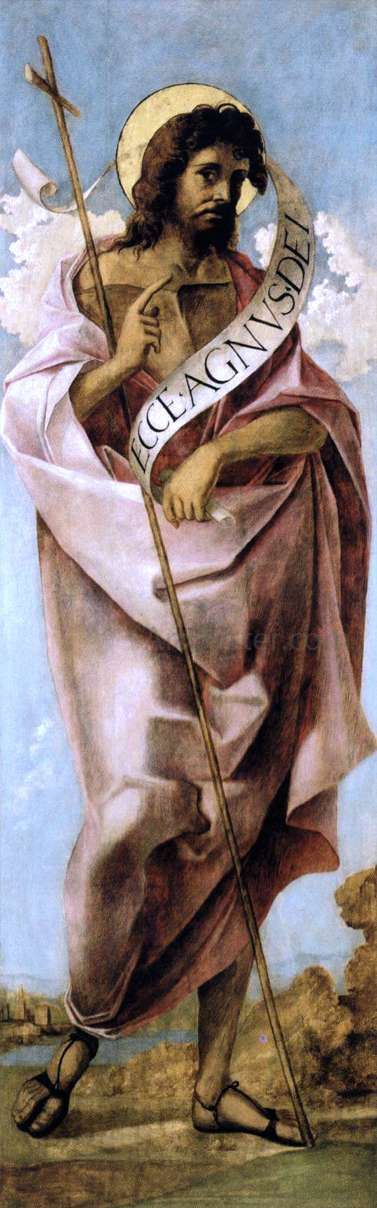  Pellegrino Da san daniele St John the Baptist - Art Print