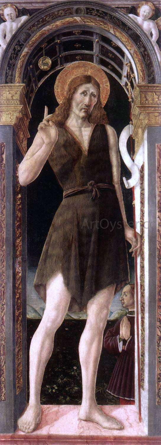  Giovanni Angelo D'antonio St John the Baptist - Art Print