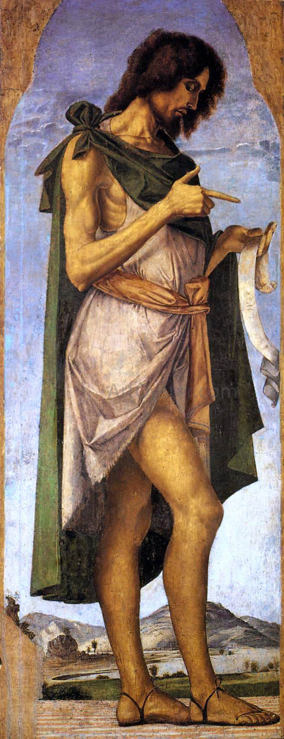 Alvise Vivarini St John the Baptist - Art Print