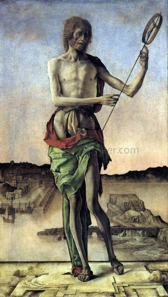  Ercole De' Roberti St John the Baptist - Art Print