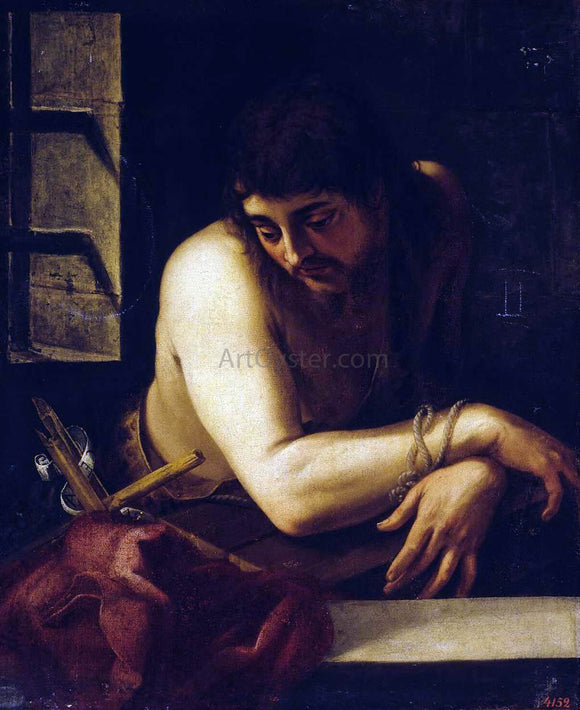  Juan Fernandez De Navarrete St John the Baptist in the Prison - Art Print