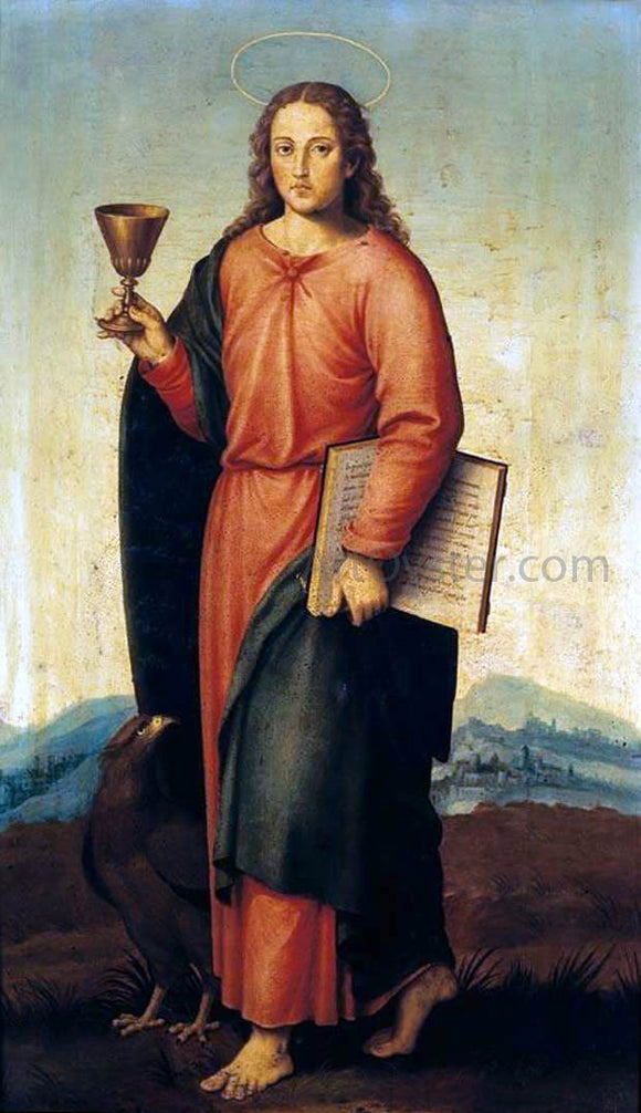  Juan de es De Juanes St John the Evangelist - Art Print