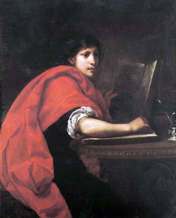  Francesco Furini St John the Evangelist - Art Print