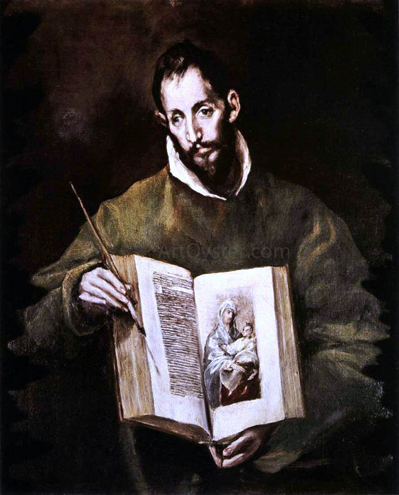  El Greco St Luke - Art Print