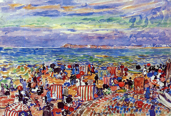  Maurice Prendergast St. Malo No. 2 - Art Print