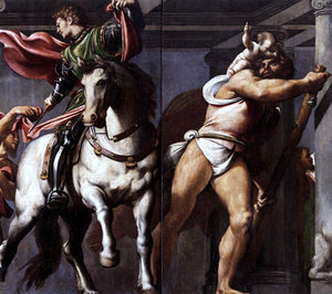  Porde St Martin and St Christopher - Art Print