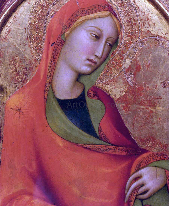  Lippo Memmi St Mary Magdalen (detail) - Art Print