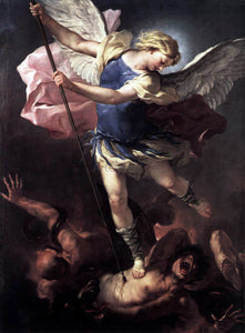  Luca Giordano St Michael - Art Print