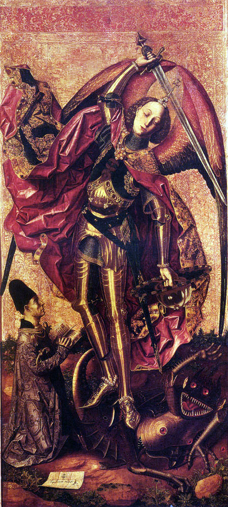  Bartolome Bermejo St. Michael And The Dragon - Art Print
