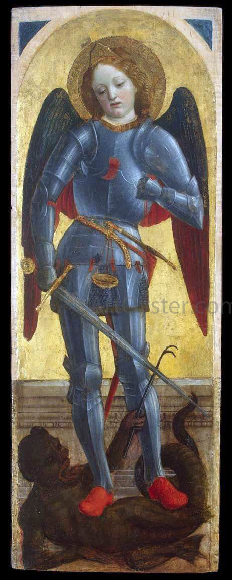  Vincenzo Foppa St Michael Archangel - Art Print