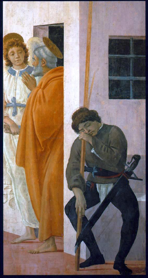  Filippino Lippi St Peter Freed from Prison - Art Print