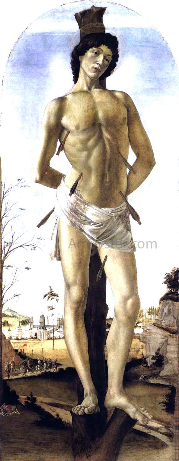  Sandro Botticelli St Sebastian - Art Print