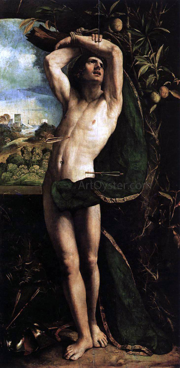  Dosso Dossi St Sebastian - Art Print