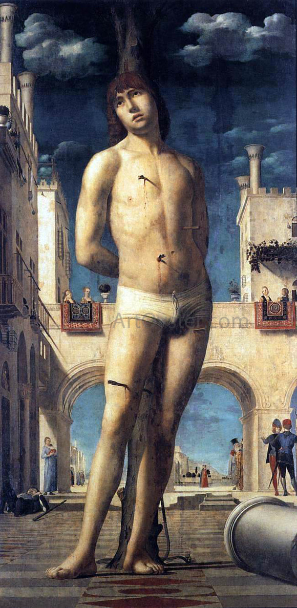  Antonello Da Messina St Sebastian - Art Print