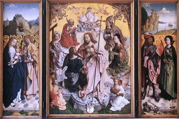  Master Bartholomew Altar St Thomas Altarpiece - Art Print