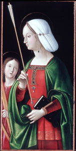  Andrea Solario St. Ursula - Art Print