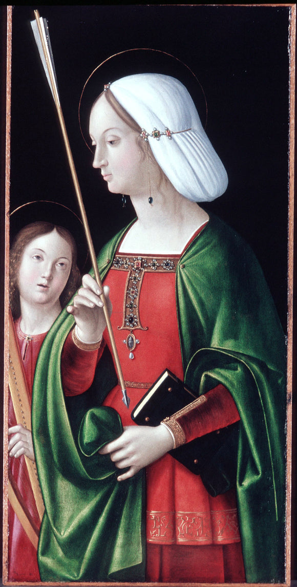  Andrea Solario St. Ursula - Art Print