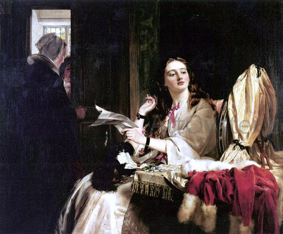  John Callcott Horsley St. Valentine's Day - Art Print