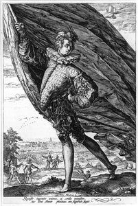  Hendrick Goltzius Standard-Bearer - Art Print