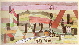  Paul Klee Station L 112 - Art Print