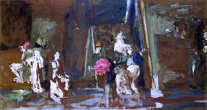  Edouard Vuillard Statuettes on the Mantlepiece - Art Print