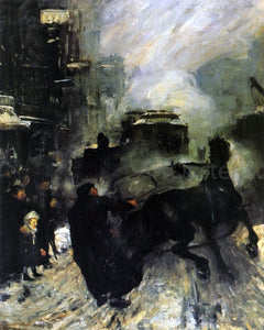  George Wesley Bellows Steaming Streets - Art Print