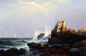  Edward Moran Steeple Rock, Bar Harbor, Maine - Art Print