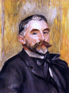  Pierre Auguste Renoir Stephane Mallarme - Art Print