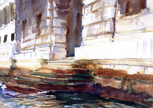  John Singer Sargent Steps of a Palace - Art Print