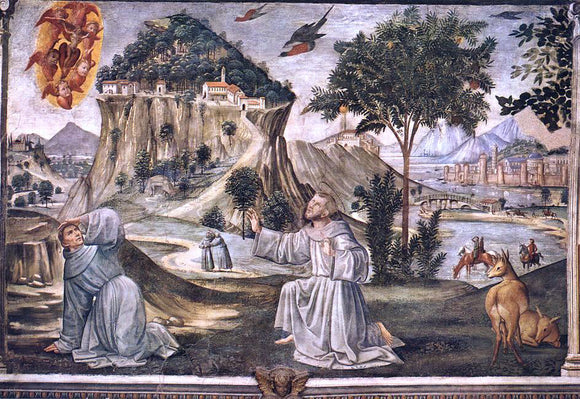  Domenico Ghirlandaio Stigmata of St Francis - Art Print