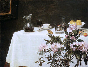  Henri Fantin-Latour Still Life: Corner of a Table - Art Print