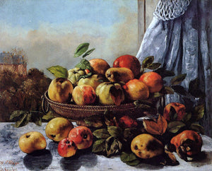  Gustave Courbet Still Life: Fruit - Art Print