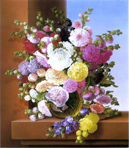  Adelheid Dietrich Still Life of Flowers - Art Print