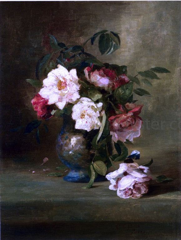  Charles Ethan Porter Still Life of Flowers - Art Print