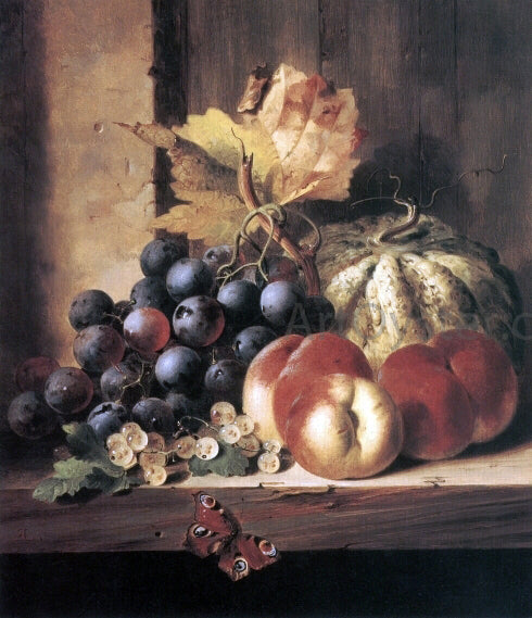  Edward Ladell Still Life of Fruit - Art Print