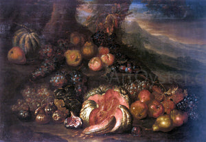  Joseph Teal Cooper Still Life of Fruit - Art Print