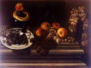  Juan Bautista De Espinosa Still Life of Fruits And A Plate Of Olives - Art Print