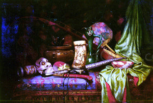  Jules-Paul-Ernst Hedou Still life of Japanese Exotica - Art Print