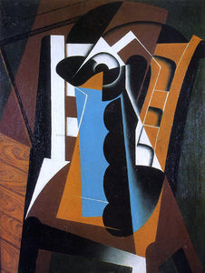  Juan Gris Still Life on a Chair - Art Print