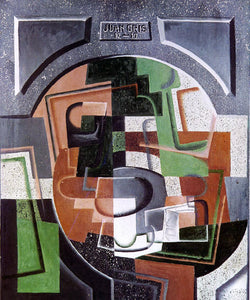  Juan Gris Still Life on Plaque - Art Print