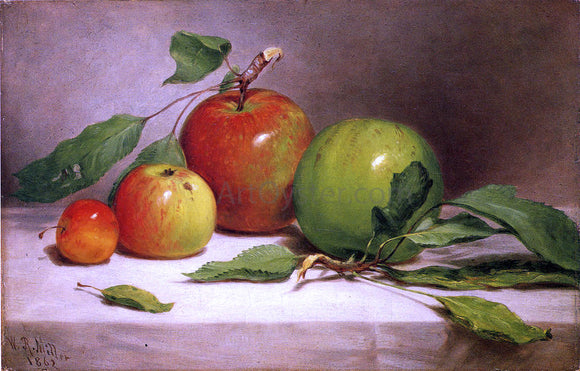  William Rickarby Miller Still Life - Study of Apples - Art Print