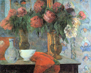  Paul Gauguin Still Life, The White Bowl - Art Print