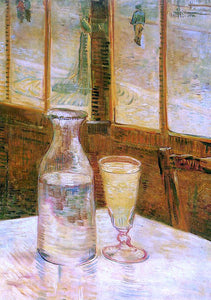  Vincent Van Gogh Still Life with Absinthe - Art Print