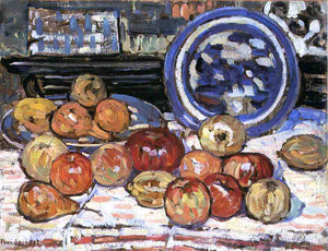  Maurice Prendergast Still Life with Apples - Art Print