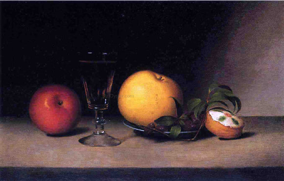  Raphaelle Peale Still Life with Apples, Sherry and Tea Cake - Art Print