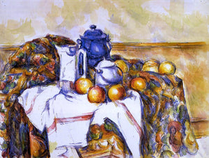  Paul Cezanne Still Life with Blue Pot - Art Print