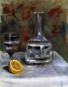  Pierre Auguste Renoir Still Life with Carafe - Art Print