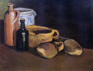  Vincent Van Gogh Still Life with Clogs and Pots - Art Print